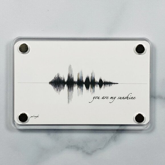 You Are My Sunshine Soundwave Magnet - Picture 1 of 6